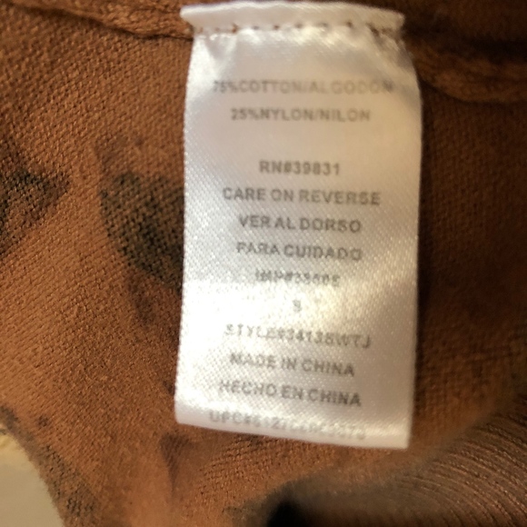 Takara leopard print sweater, size small - Picture 3 of 5